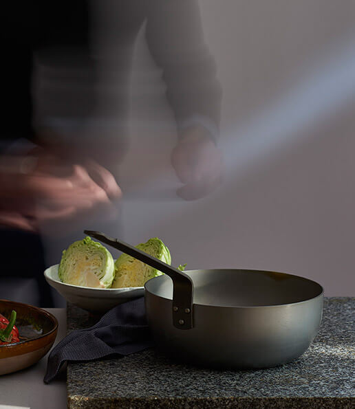 La collection M’STEEL, la tradition culinaire au naturel.